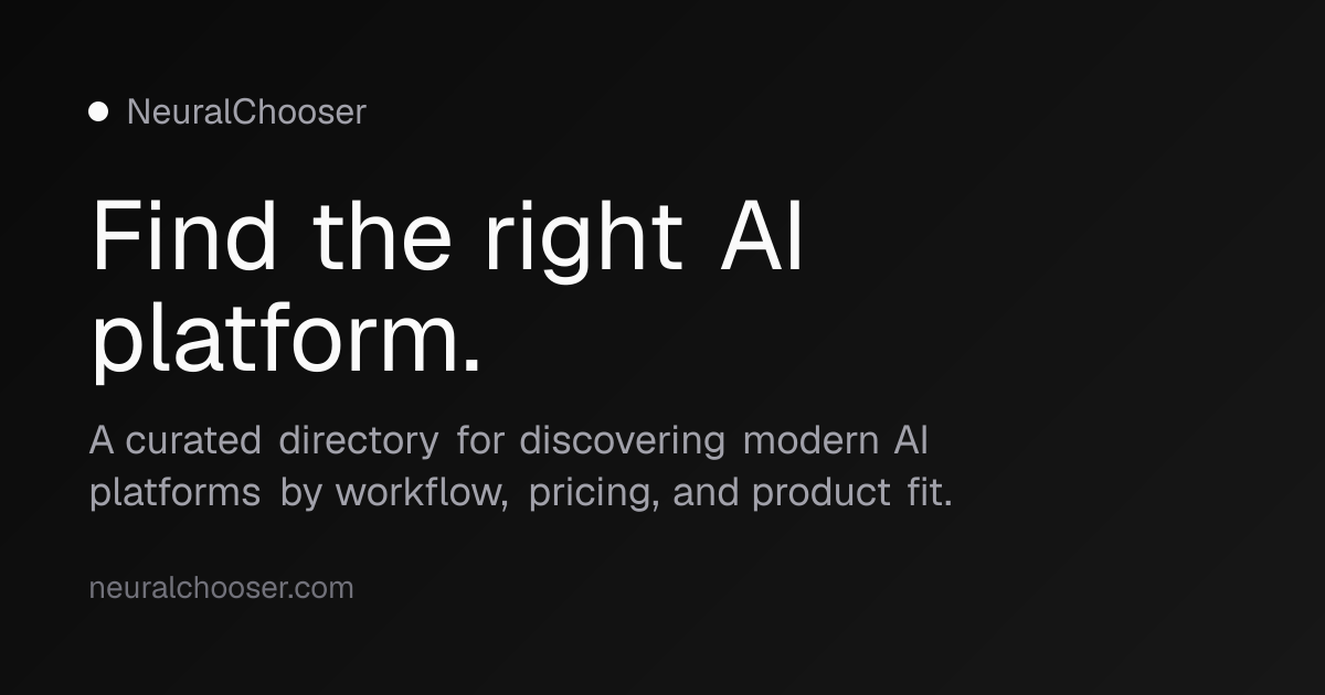 NeuralChooser